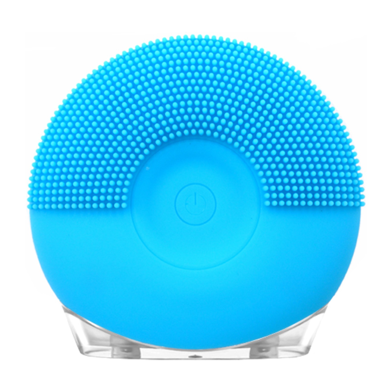 Blauer T-Sonic Pinsel  - zur Reinigung der Haut -  7500 Schwingungen / Minute