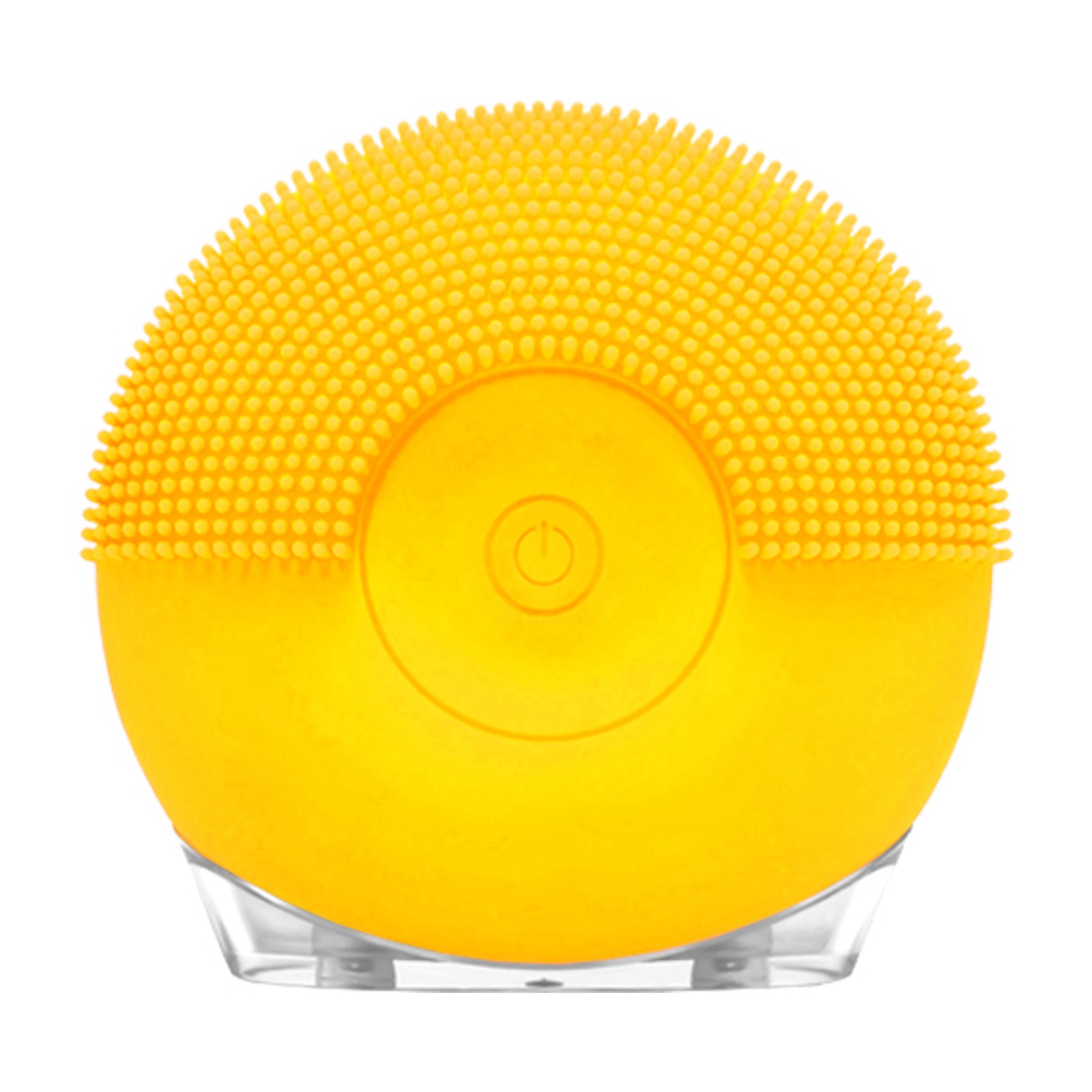 Gelber T-Sonic Pinsel  - zur Reinigung der Haut -  7500 Schwingungen / Minute