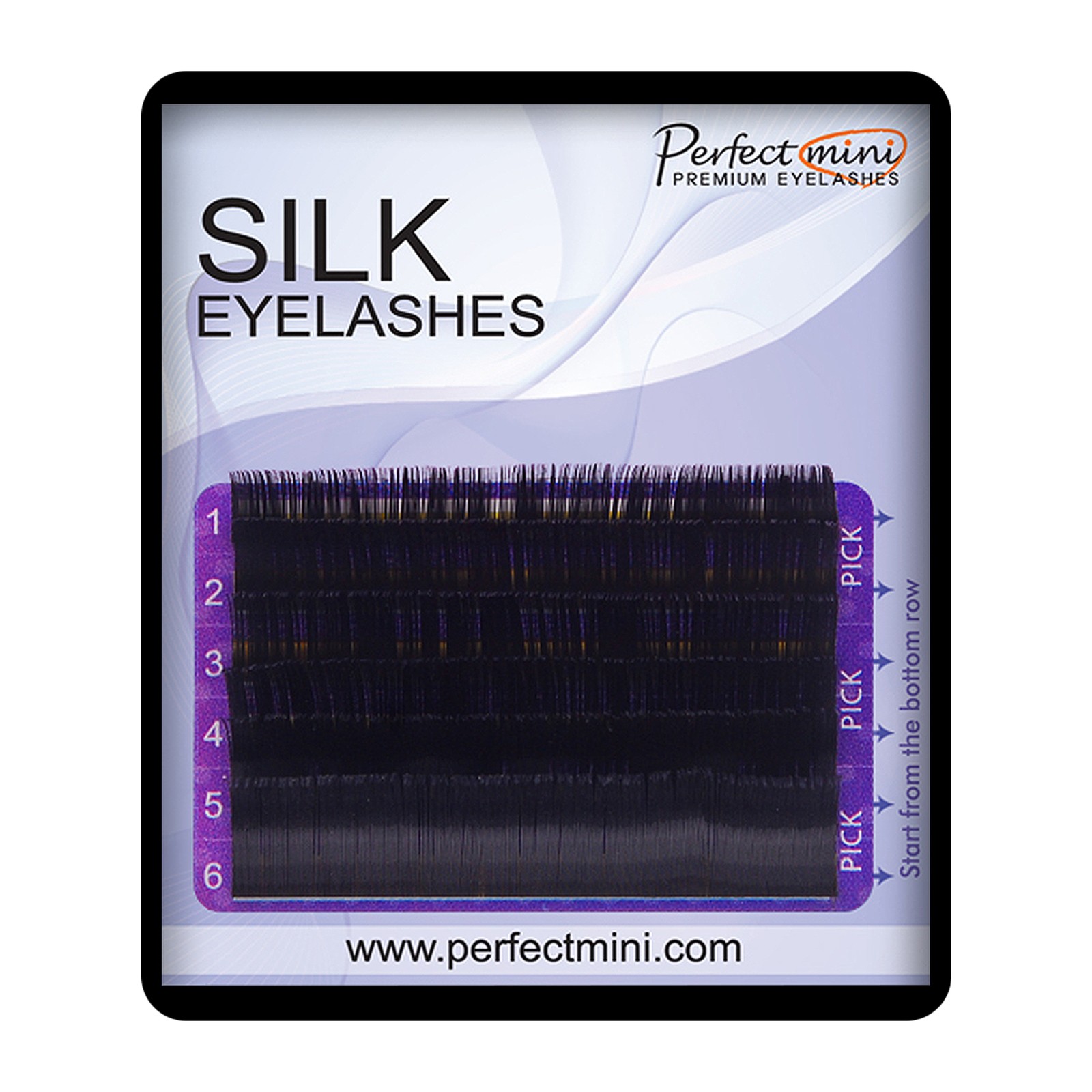 Premium Silk Lashes Extreme -  17 mm, D, 0,05 mm